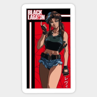 Revy Black Lagoon Sticker